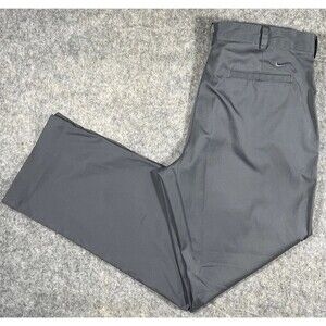Nike Golf Dri-Fit Pants Mens Size 36 x 32 Gray